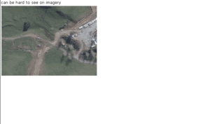 Aerial view showing geo_bore_pnt