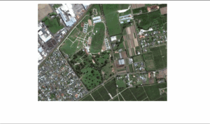 Aerial view showing showground_poly