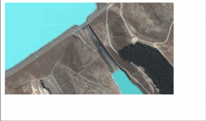 Aerial view showing spillway_edge