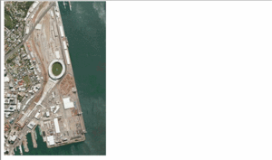 Aerial view showing wharf_edge